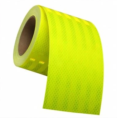 Fabrik med bred reflekterende tape