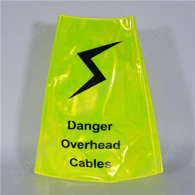 Hvad er Yellow Danger Overhead Kabler Reflekterende Traffic Cone Sleeve?