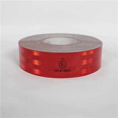 Rød ECE reflekterende tape