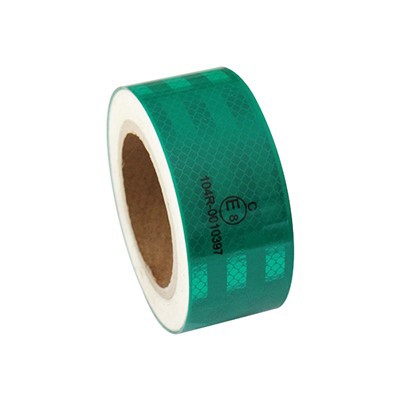 Grøn mikroprismatisk reflekterende tape