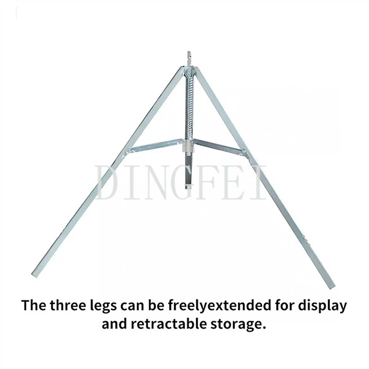 Tent Caution Triangle Shaped Foldable Warning Sign