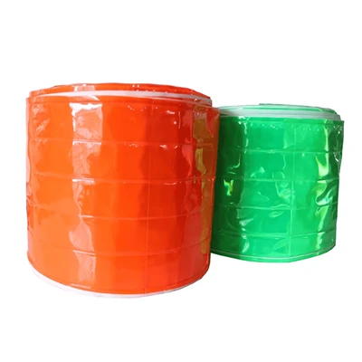 Reflekterende PVC Rew Material Rulle til streamere og tags
