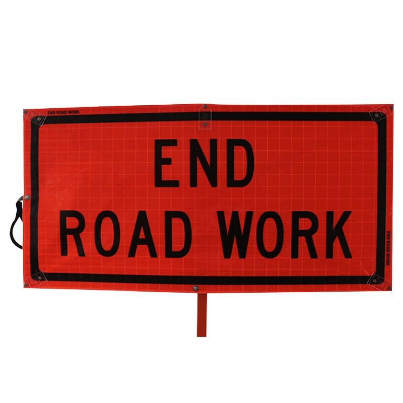roll up signs end road work 3 roll up signs end road work 3