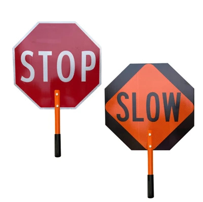 Stop langsom padle-skilt